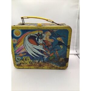Vintage Battle Of The Planets Cartoon Superheroes 1979 Metal Lunchbox No Thermos